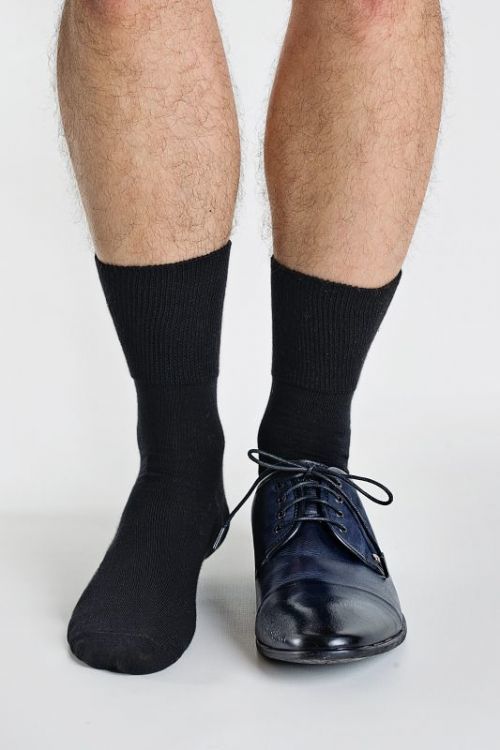 Pánske ponožky Regina Socks Froté Bambus grafit 39-42