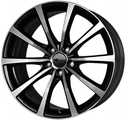 brock b32 (hgvp) 8,5x18 5x114,3 et40 cb64,1 leštěná čelní plocha / titanový lesk