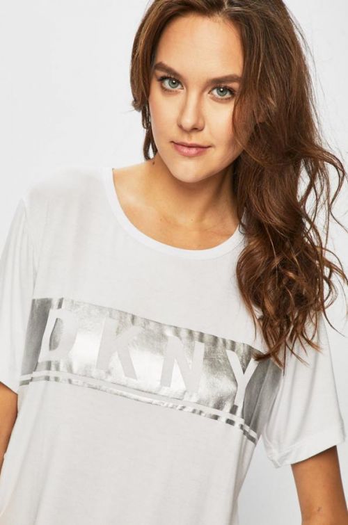 Pyžamo Tee-101 Yl2419411 - DKNY bielo-strieborná XS