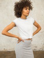 FOR FITNESS biele bavlnené dámske tričko M