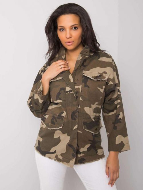 Dámska khaki bunda Camo XS / S