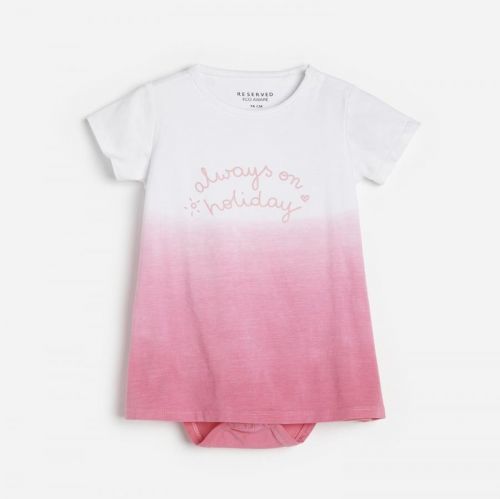 Reserved - Babies` body suit - Ružová
