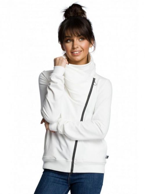 B071 Zipped sweatshirt  EÚ S. ecru