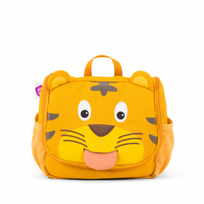 Detská kozmetická taštička Affenzahn Tiger - Yellow