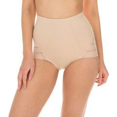 Dámske formujúce nohavičky s vysokým pásom DIM DIAMS CONTROL HIGH WAIST MIDI - DIM - telová S
