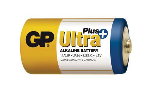 Batéria C (R14) alkalická GP Ultra Plus Alkaline 2ks
