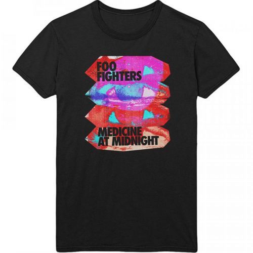 Foo Fighters - Tričko MEDICINE AT MIDNIGHT - Unisex, Čierna, M