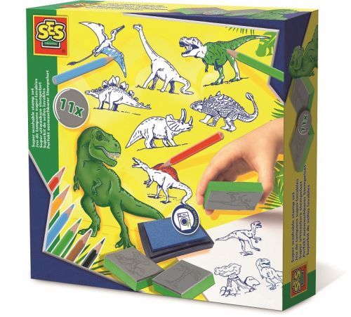 SES Pečiatky dinosaury