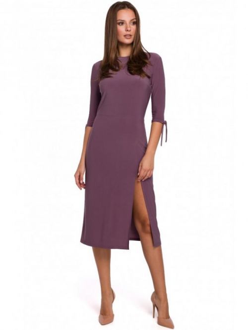 K007 Knit dress with tied sleeves  EÚ S. vres