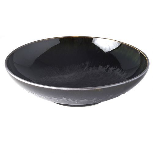 Servírovacia misa čierna Matt 28 cm 2 l