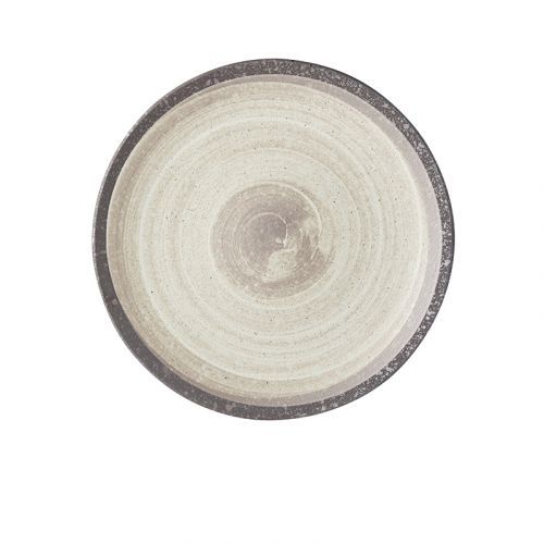 Plytký tanier Nin-Rin hnedý 29 cm