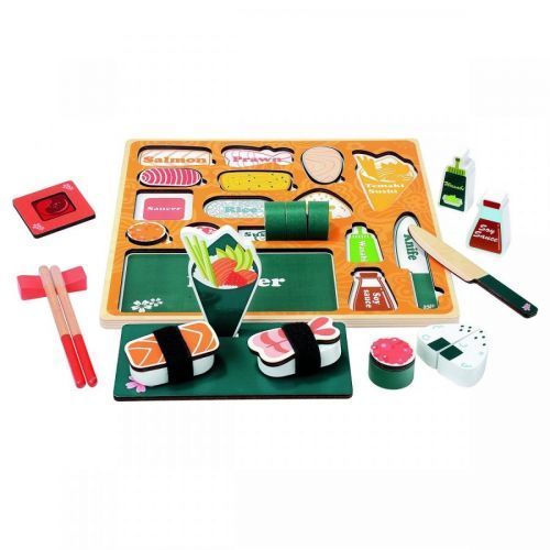 Bino 3D Puzzle Sushi bar, 29,5 x 29,5 x 2 cm