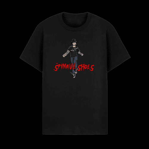 Téčko - Tričko Špinavé shoes - Muž, Čierna, S