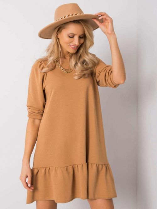 RUE PARIS Ťavie šaty s volánikmi S