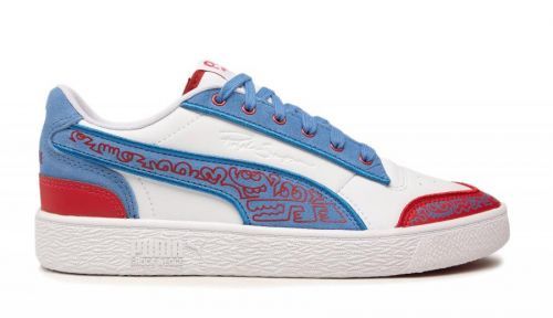 Puma x Mr. Doodle Ralph Sampson biele 380539_01