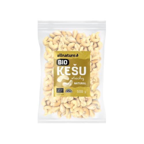 Allnature Kešu jadra BIO 500 g