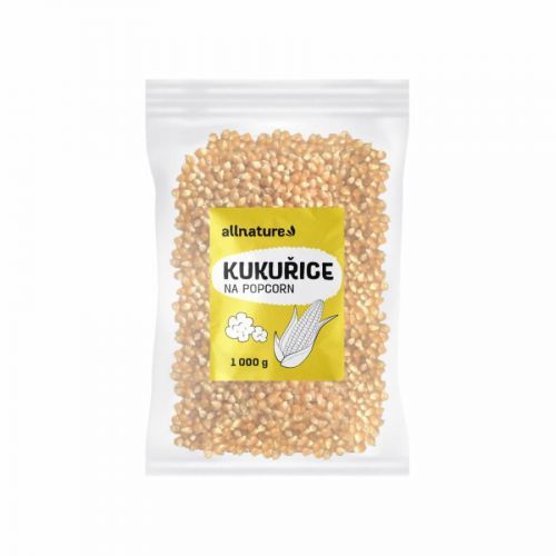 ALLNATURE Kukurica na popcorn 1000 g