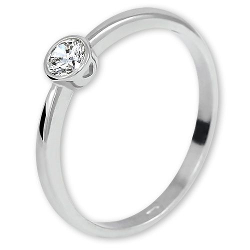 Brilio Silver Strieborný zásnubný prsteň 426 001 00575 04 48 mm