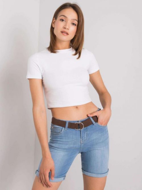 Sublevel Svetlo modré riflové kraťasy XS