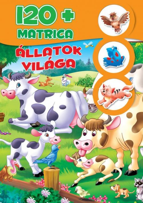 Állatok világa+120matrica (MAĎARSKÁ VERZIA )