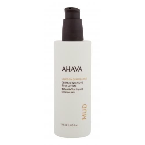 AHAVA Mud Leave-On Deadsea Mud Dermud Intensive 250 ml telové mlieko pre ženy Prírodný