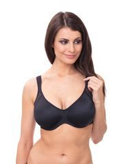 Dámska zmenšujúca podprsenka s kosticami DIM GENEROUS minimizer BRA - DIM - čierna 75 C