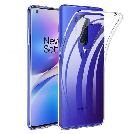 MG Ultra Clear 0.5mm silikónový kryt na OnePlus 8 Pro, priesvitný