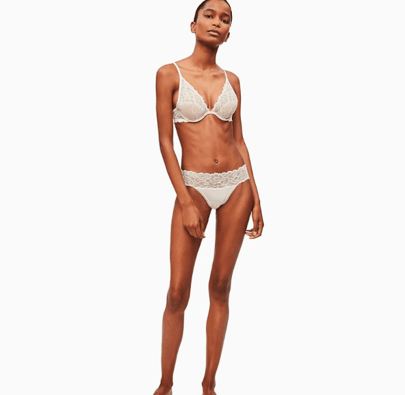 Calvin Klein Nohavičky Seductive Komfort Krémové S