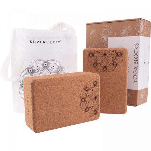 Capital Sports Bindo Elite, blok na jogu, dvojité balenie, 22,5 × 7,5 × 14,5 cm, korok
