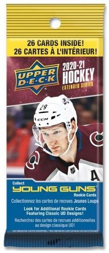Upper Deck 2020-21 NHL Upper Deck Extended Series Hockey Fat pack - hokejové karty