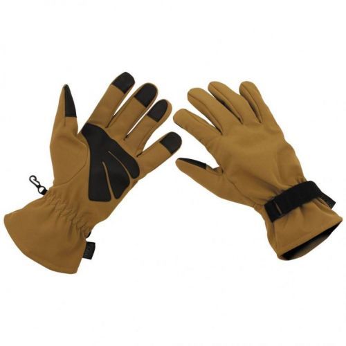 Rukavice MFH Softshell - coyote, XL