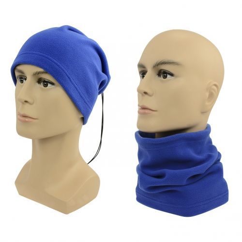 Multifunkčná šatka Sulov 2v1 Fleece - modrá