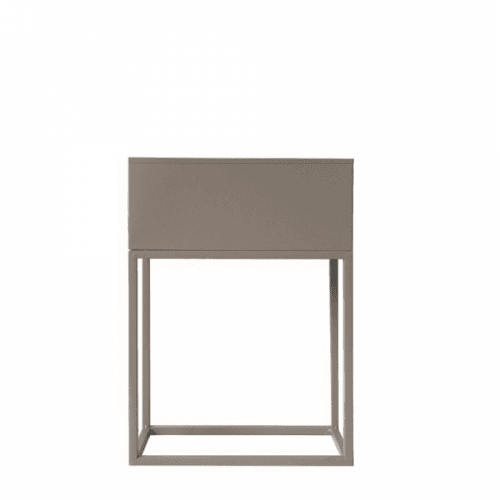 Multifunkční kovový květináč, světlehnědá Taupe, INDIZE TYP 2