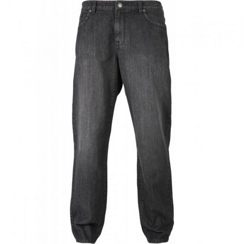 Džínsy Urban Classics Loose Fit Jeans - čierne, 36/34