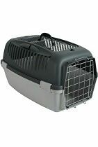 Prepravka GULLIVER 3 s kovovými dvierkami šedá Zolux