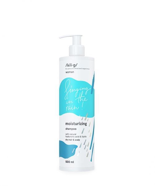 kili·g woman moisturizing 500 ml šampón pre ženy na šedivé vlasy