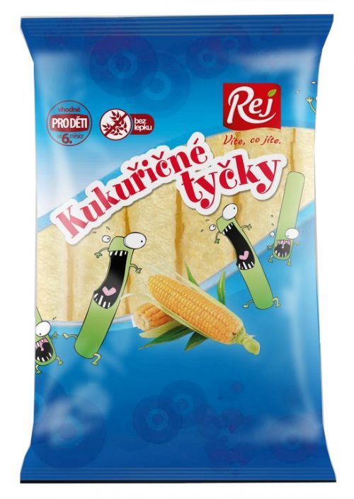 Rej kukuřičné tyčinky bez soli 60g