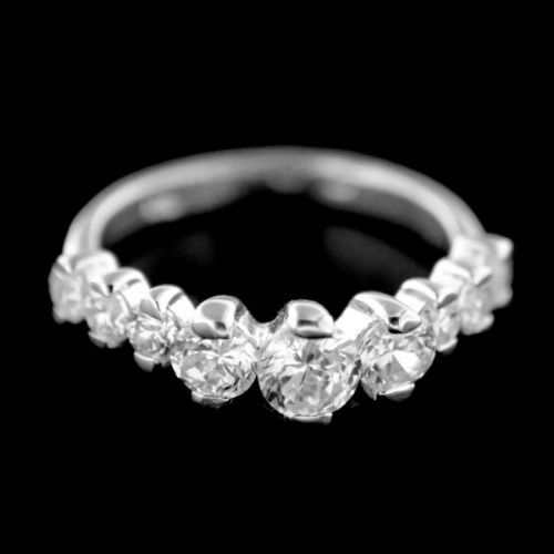 Strieborný prsteň 15376