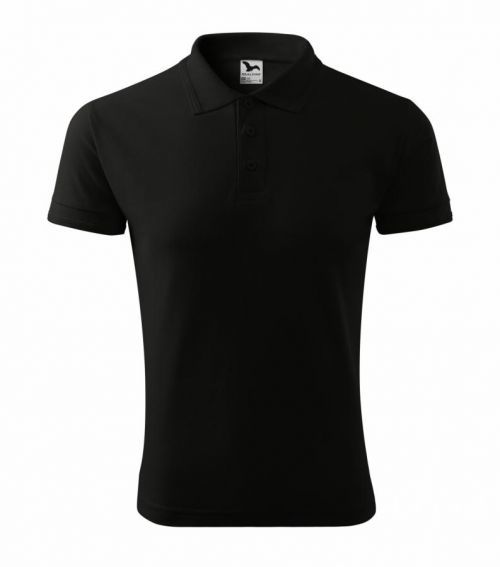 Polokošeľa Adler Pique Polo - čierna, XXL