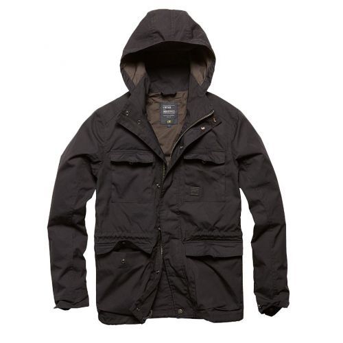 Bunda Vintage Industries Thomas - čierna, L