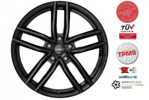 DEZENT TR black 7.50x18 5x112.00 ET49