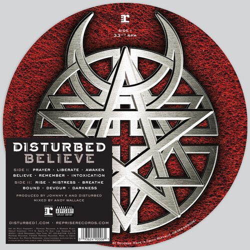 Vinyl DISTURBED - BELIEVE (PICTURE VINYL)