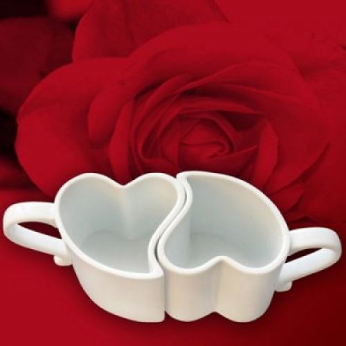 Zamilované hrnčeky - biele