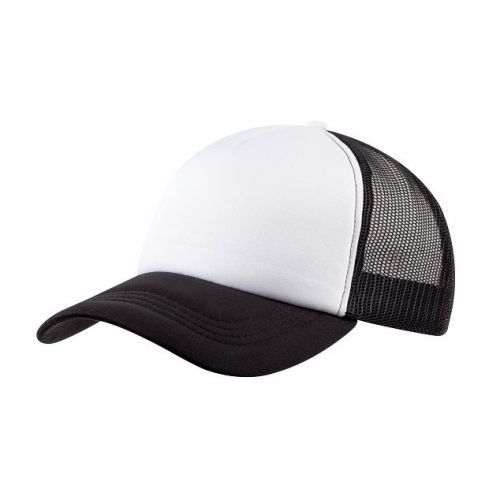 Šiltovka CoFEE Trucker - čierna-biela