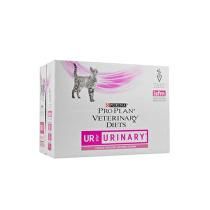 Purina Pro Plan Veterinary Diets Feline UR s lososom - 10 x 85 g