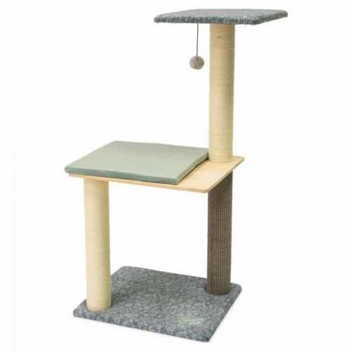 Simon's Cat škrabadlo - sivá / zelená