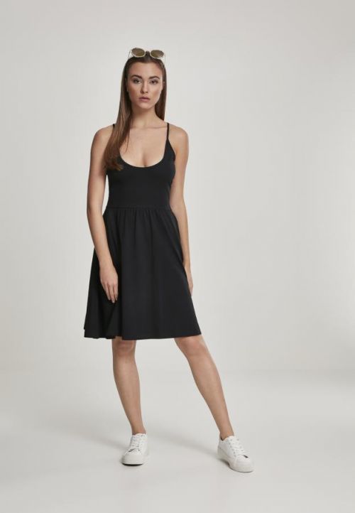 Urban Classics  Ladies Spaghetti Dress black - L