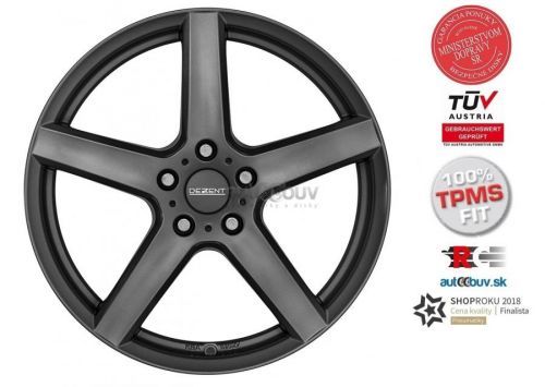 DEZENT TY graphite 6.50x17 5x112.00 ET46