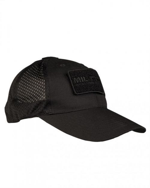 Šiltovka Mil-Tec Baseball Net - čierna