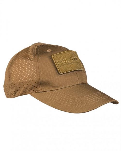 Šiltovka Mil-Tec Baseball Net - coyote